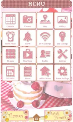 Cute Theme-Teatime- android App screenshot 1