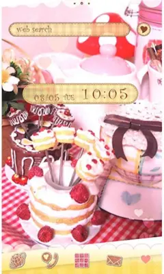 Cute Theme-Teatime- android App screenshot 3